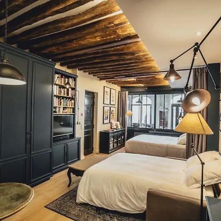 Quartiers Enfants Rouges,Bretagne - Appartement D'Architecte 4P Paris Luaran gambar