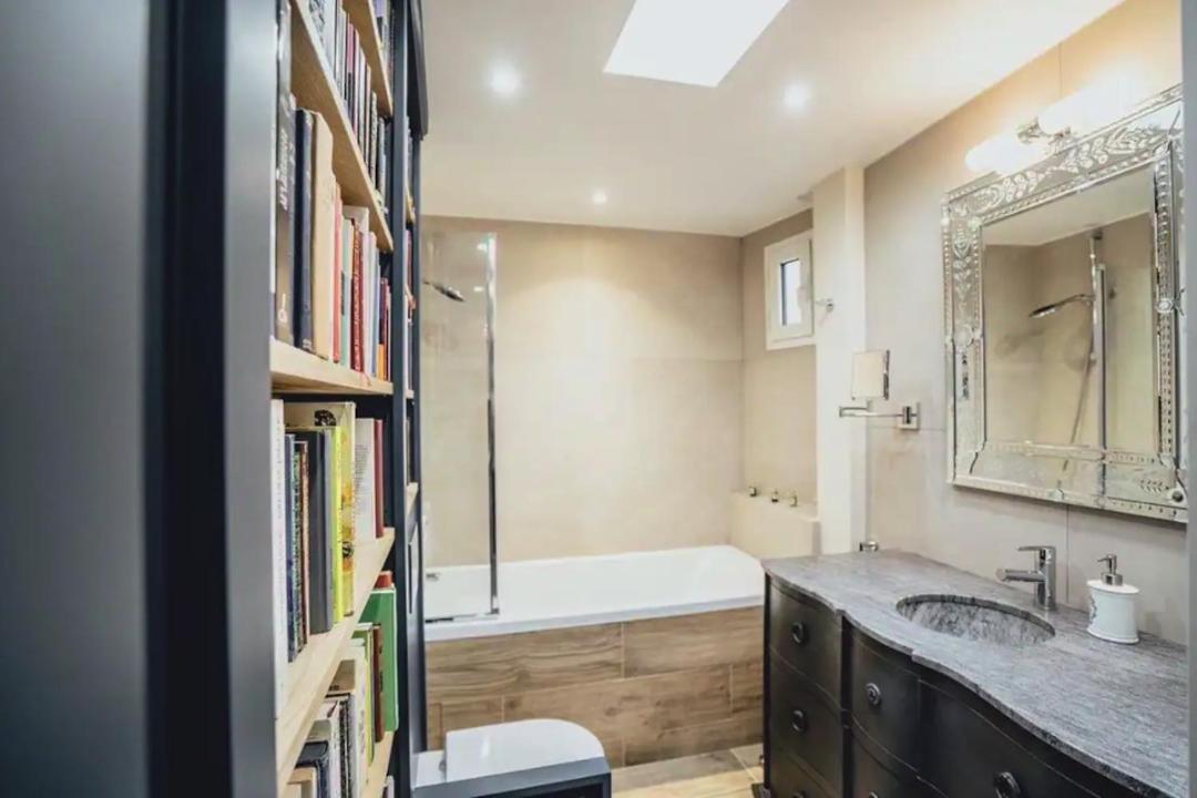 Quartiers Enfants Rouges,Bretagne - Appartement D'Architecte 4P Paris Luaran gambar