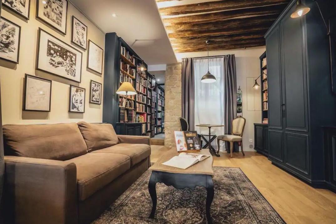 Quartiers Enfants Rouges,Bretagne - Appartement D'Architecte 4P Paris Luaran gambar